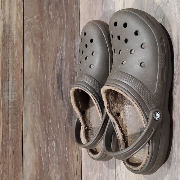 Crocs Men Comfort Insulated lined clogs sz 12 shoes - Picture 2 of 11